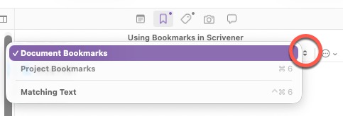 Scrivener screenshot