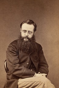 Portrait of Wilkie Collins by Cundall Downes