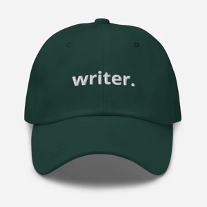 Photo of writing hat